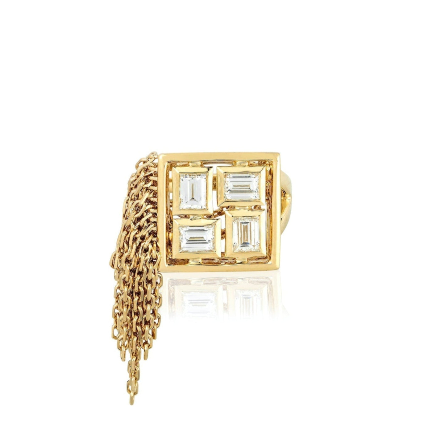 Mini Ricefield Fringe Ring
