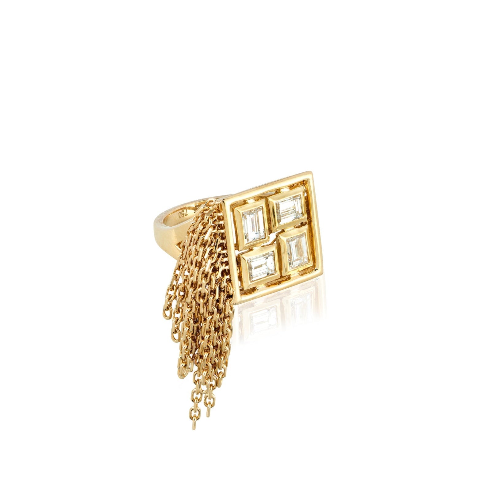 Mini Ricefield Fringe Ring
