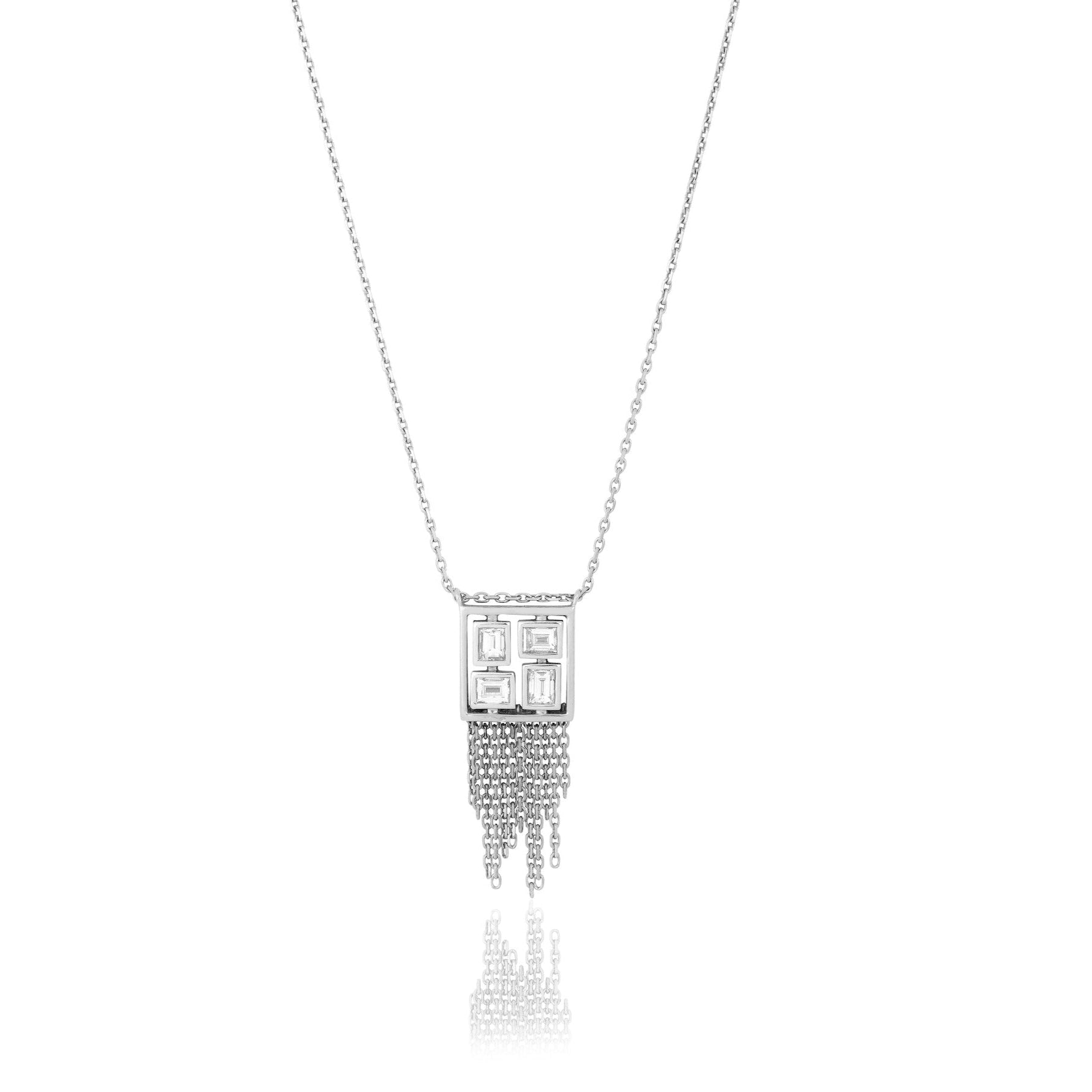 Mini Ricefield Fringed Pendant