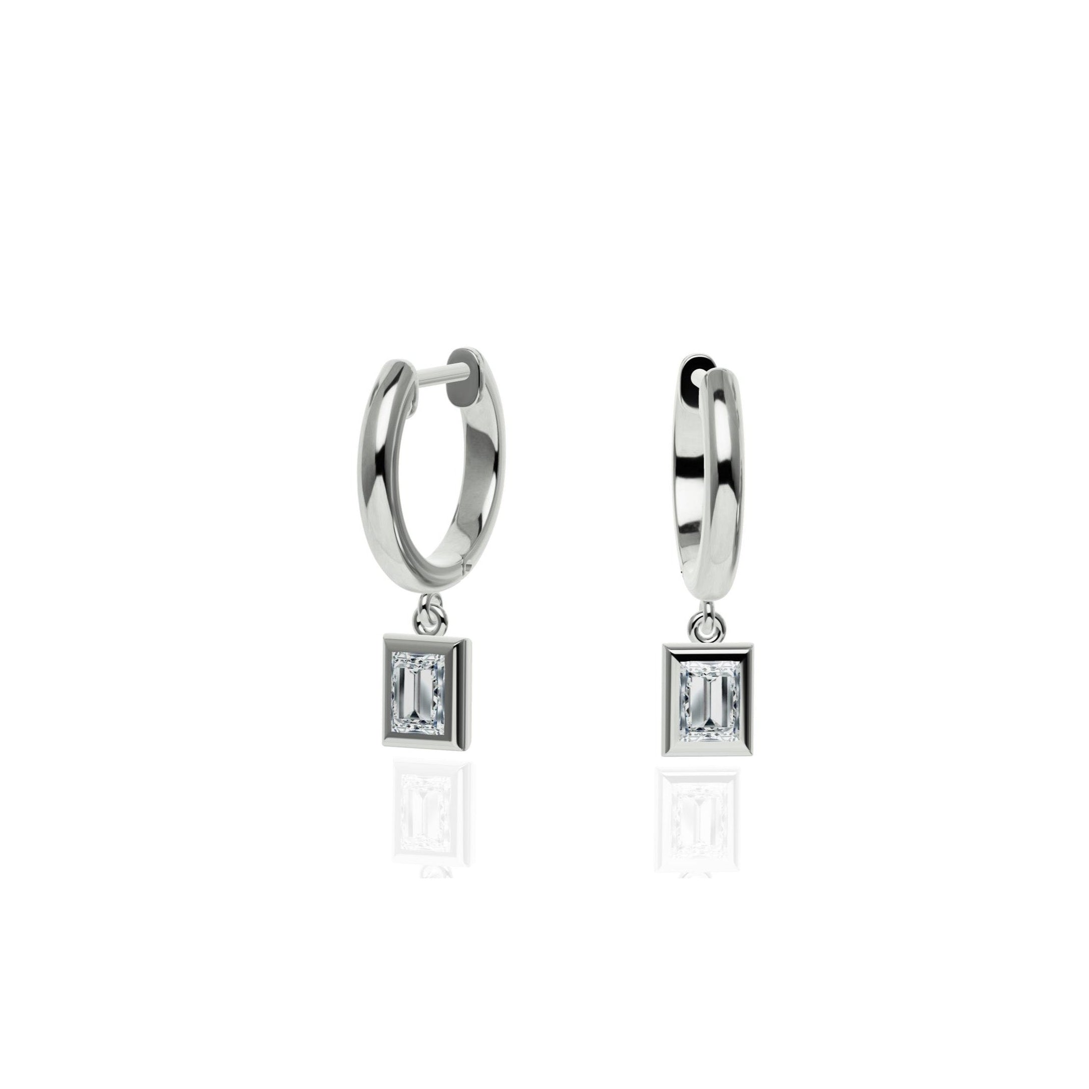 Single Rice Drop Earrings