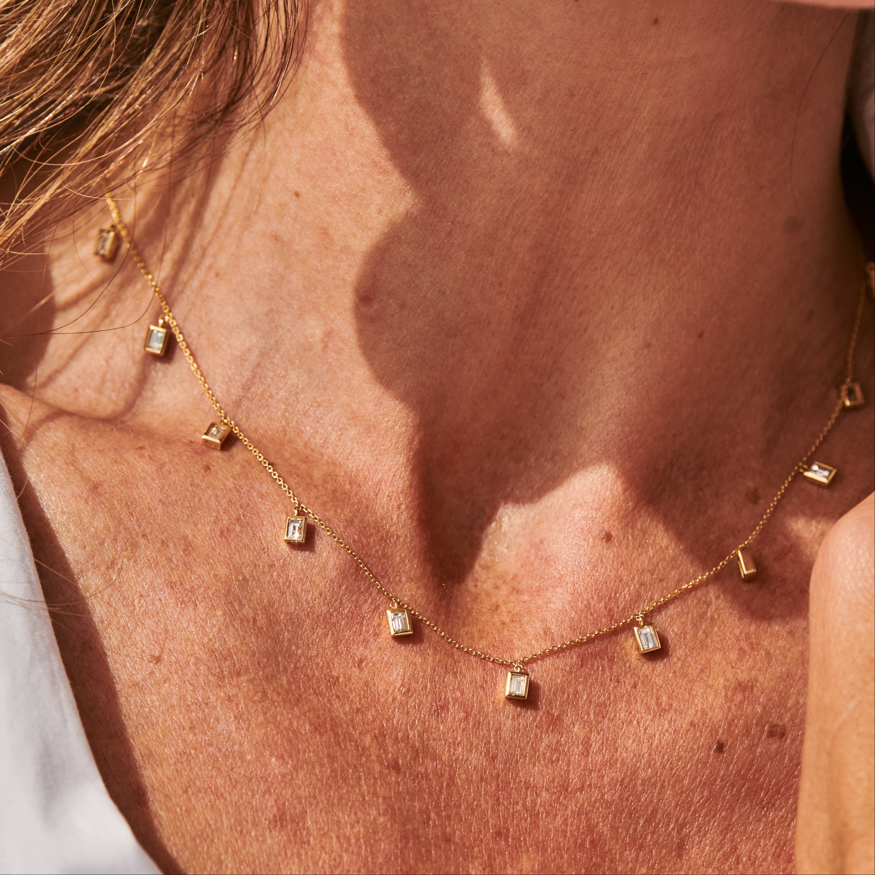 Scattered Rice Necklace