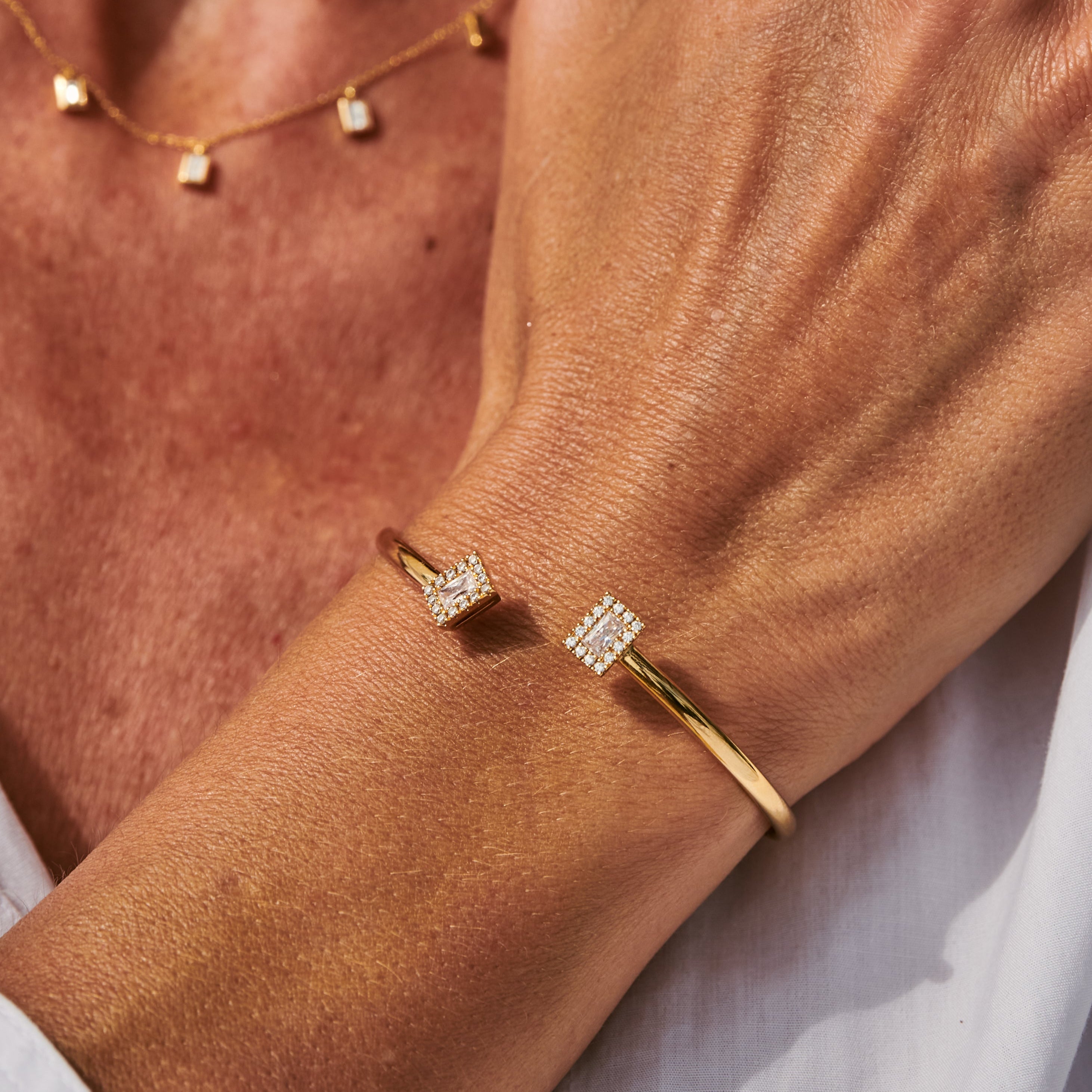Rice Halo Bangle