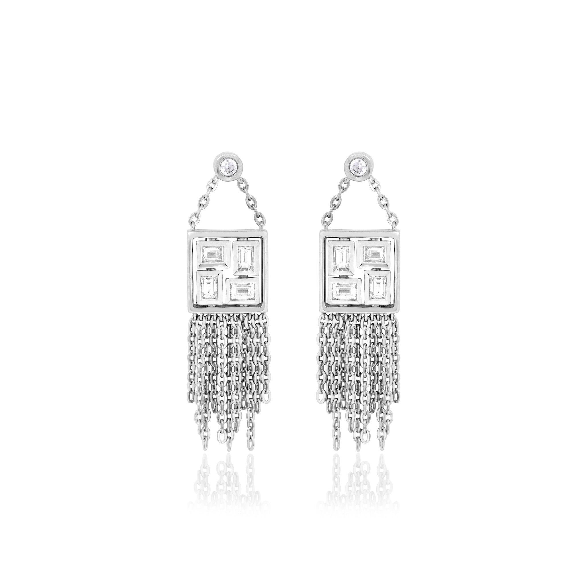 Mini Ricefield Fringe Earrings