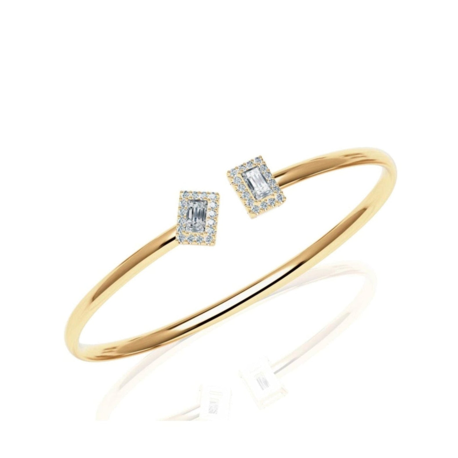Rice Halo Bangle