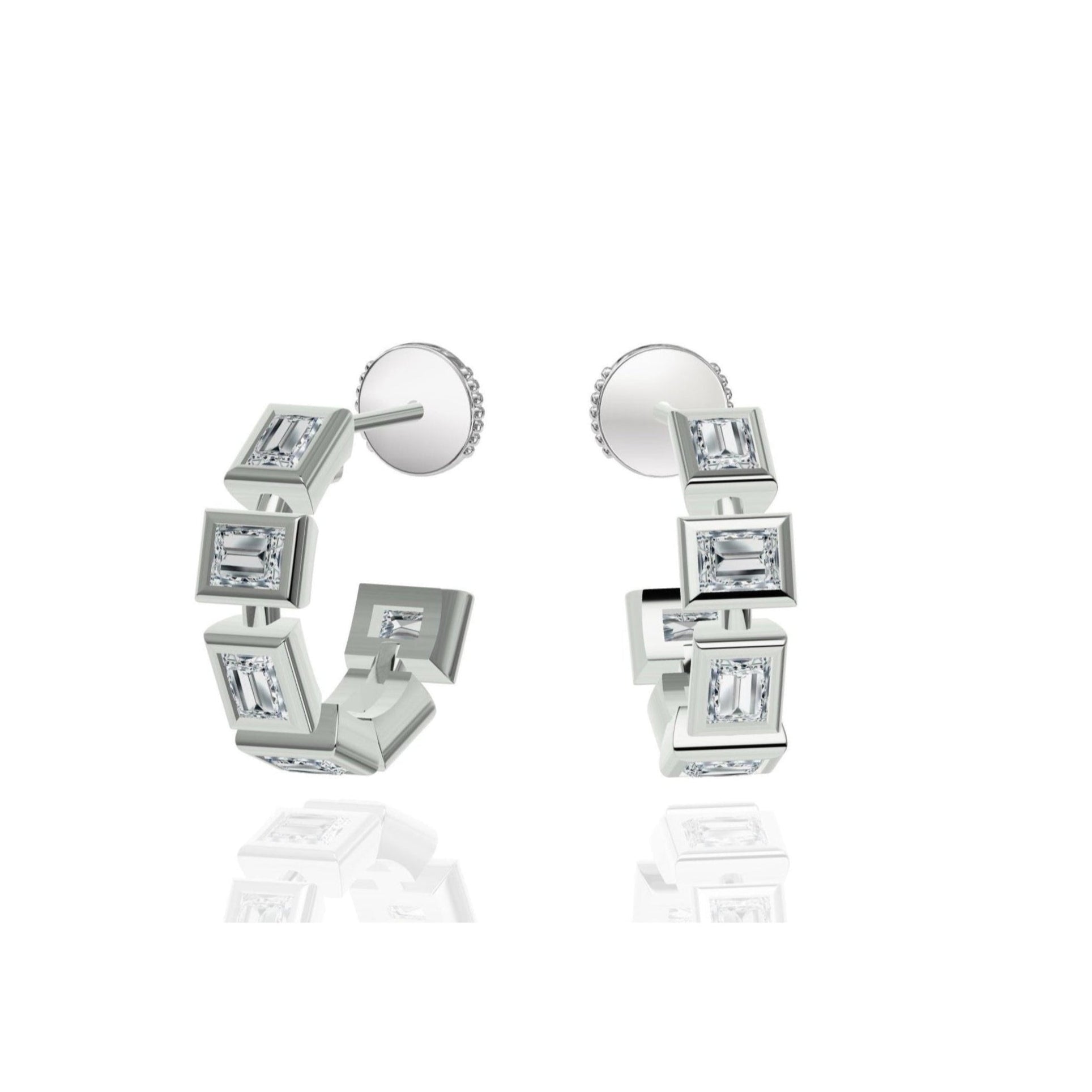 Mini Rice Hoop Earrings